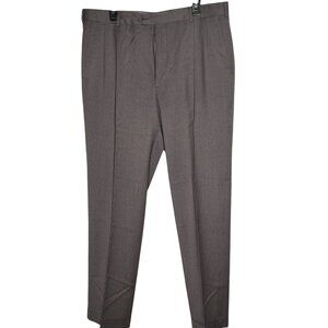 Warren of Stanford Kirkland Signature Men Gray Wool Dress Pants Size 38x32